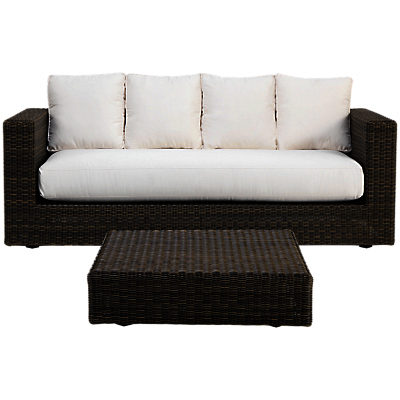 Ethimo Cube Sofa Coffee Set Ethimo Cube Sofa Coffee Set